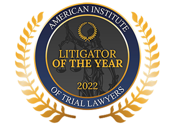 American Institute f Trial Lawyers - Litigator of the Year