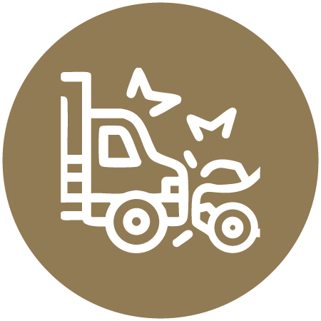 Truck Accident Icon
